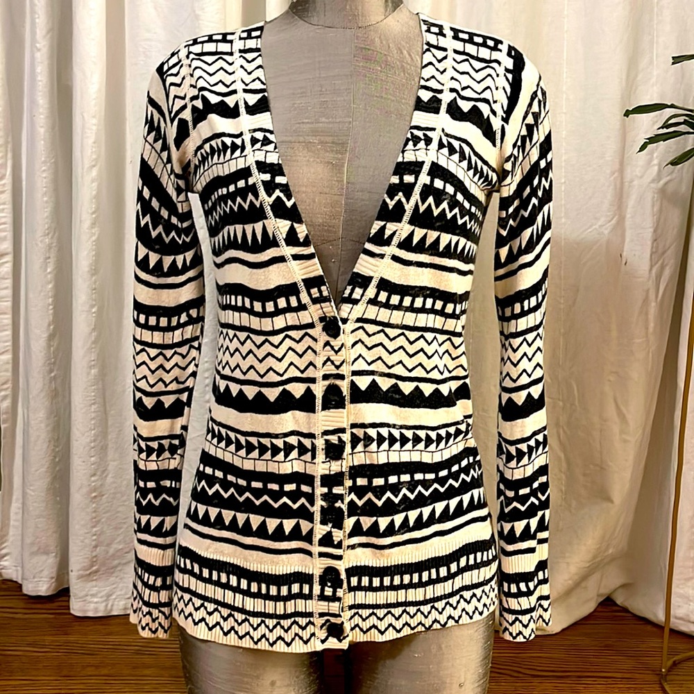 Mossimo Striped Cardigan